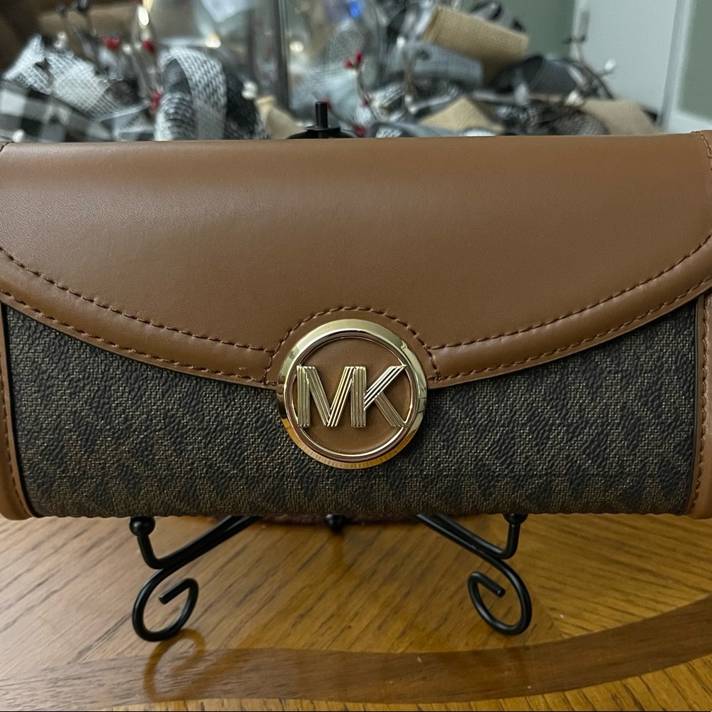 COPY - Michael Kors Fulton Large Flap Continental Wallet